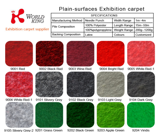 Plain-Surfaces Exhibition Carpet