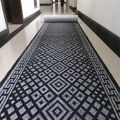 Double Color Jacquard Carpet