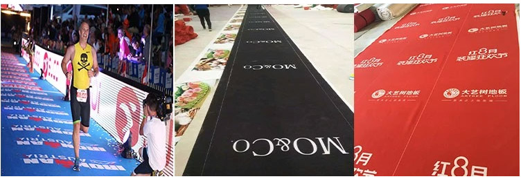 Printed Logo Exhibition Carpet