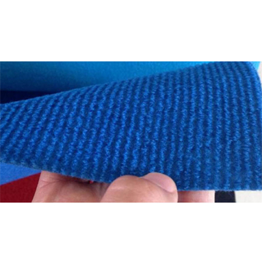 How to maintain the ribbed exhibition carpet?